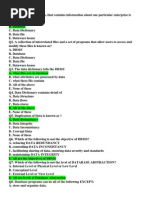 600+ DBMS MCQs 