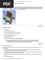 Cyclic Symmetry Analysis of A Rotor - Brake Assembly