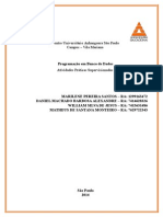 ATPS - Programação em Banco de Dados 2014