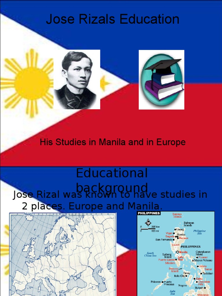 Rizal's Education Journey in Europe | PDF | Academia | Further Education