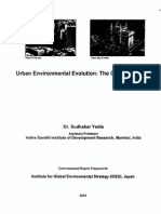 Urban Environmental Evolution the Case of Mumbai