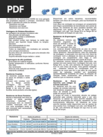 Descrições Técnicas Para Redutores