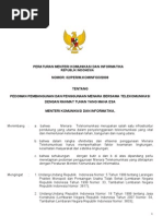 Download Permen Menara Telekomunikasi no 2-2008 by Eddy Satriya SN2538649 doc pdf