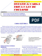 Electrostatica - Carga Electrica y Ley Del Coulomb