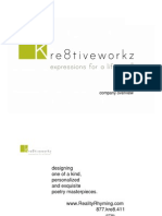 Kre8tiveworkz Company Overview 2010