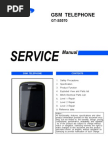 Samsung Gt-s5570 Galaxy Mini Service Manual