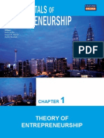 Chapter 1 Theory of Entrepreneurship