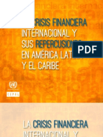 CrisisFinancieraInternacional y Sus Repercuciones