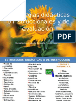 Estrategias Didácticas y de Evaluación 2014