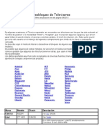 Desbloqueo de Televisores