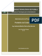 Portafolio de Evidencias Administración de Proyectos