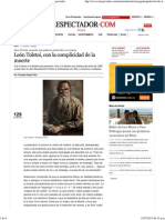 León Tolstoi, Con La Complicidad de La Muerte - El Espectador