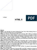 Prezentare HTML 5