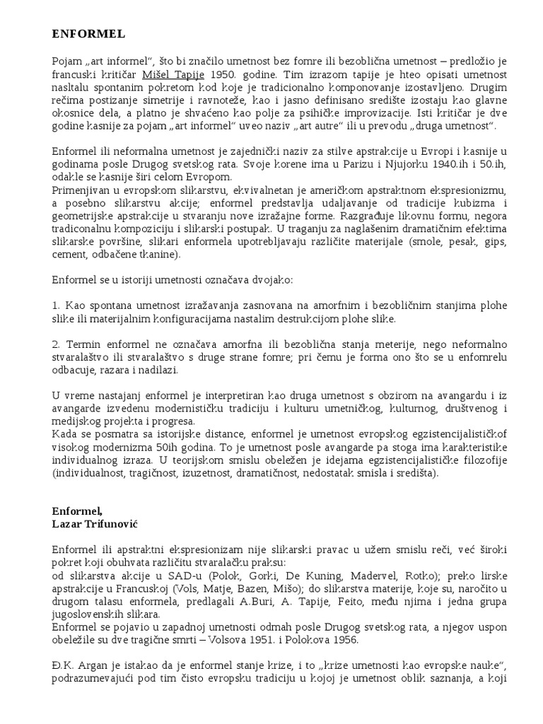 Enformel | PDF