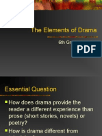 The Elements of Drama PP