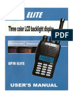 Manual Gp78 Elite