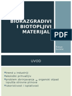 Biorazgradivi I Biotopljivi Materijali