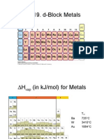 Notes d and F-block 2010