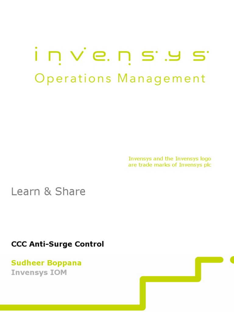 CCC Surge Controller | PDF | Gas Technologies | Mechanical Engineering