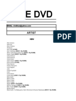 Blue DVD List