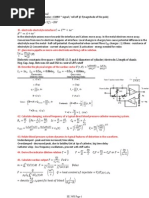 Cheat Sheet Biomedical Instrumentation Exam