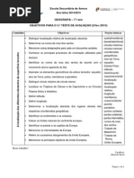 Objetivos 3.º Teste de Avaliação_7.º Ano