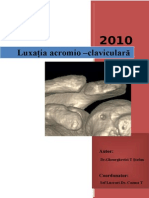 08.Luxaţia Acromio–Claviculară - Dr.gheorghevici T Ştefan