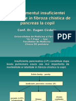 Managementul Insuficientei Pancreatice in Fibroza Chistica de Pancreas La Copil
