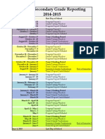 fbisd secondary grade reporting timeline 2014-2015