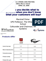 How Do You Decide What To Produce When You Don't Know What Your Customers Will Buy?