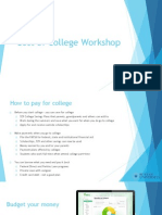Cost of College Workshop