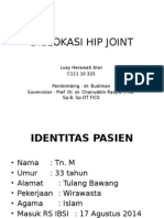 Dislokasi Hip Joint