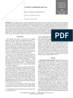 The Effect of Ionic Liquids on Protein Crystallization and X-ray Diffraction Resolution