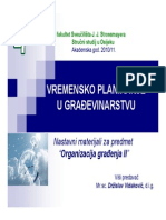 Predavanje-VREMEN PLANIRANJE PDF