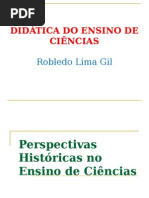 Perspectivas Históricas No Ensino de Ciências