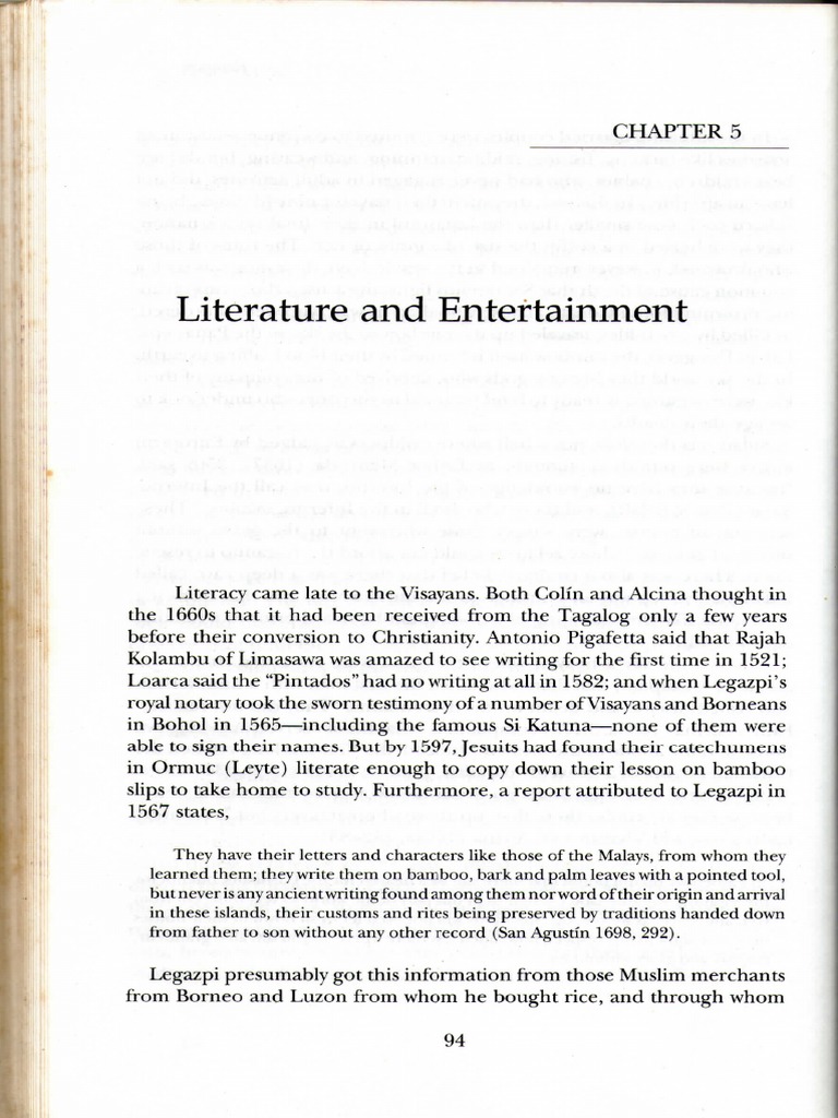 Visayan Literacy and Script Origins | PDF | String Instruments | Poetry