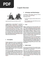 Liquid Rheostat
