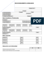 Formulario de Seguimiento a Graduados