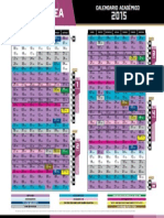 Calendario General 2015 Universidad Galileo