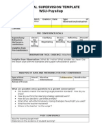 Clinical Observation Template