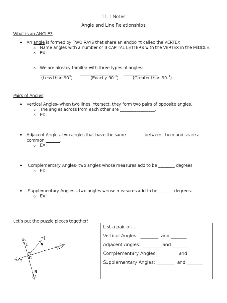 Geometry Basics for Students | PDF | Teaching Methods & Materials ...