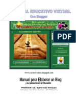 Manual Elaborar Blog Aplicacion Educacion