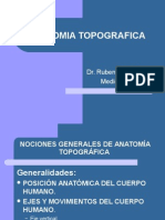 Nociones de Anatomia Topografica