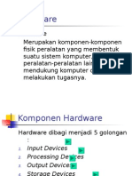 Materi Hardware Dan Software