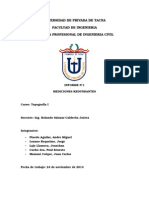 Informe Topografía