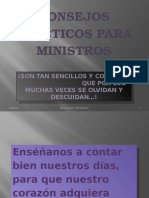 Consejos Prácticos para Ministros