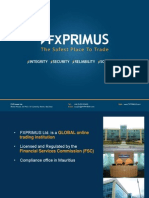 Introduction To Fxprimus Presentation