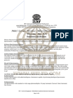 Thermo M5 Data Sheet