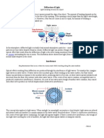 Diffraction of Light