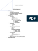 Printing Process Guide